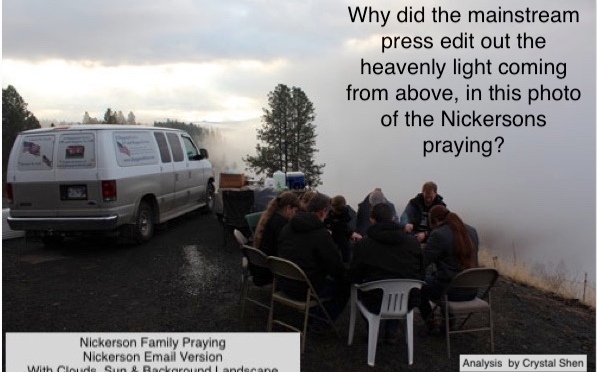 Nickerson Prayer Photo Edited by Mainstream Media Manipulators